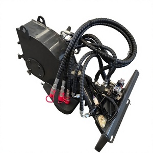 Lovin Professional Hydraulic Direct Drive Stump Grinder Attachment for Skid Steer Loader |   Outil forestier haute performance - Product Image 1