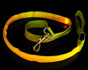 Collar para mascotas perro iluminación LED luminosa carga impresión personalizada diseñador alta gama al por mayor hecho en China <span class=keywords><strong>material</strong></span> de nailon - Product Image 5