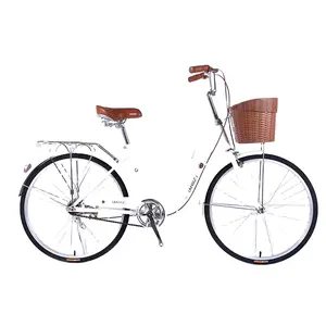 משלוח מהיר מכירה לוהטת 26 אינץ 7 מהירות קלאסי גבירותיי נשים וגברים עיר אופני בציר הולנדי אופניים bicicleta דה mujer