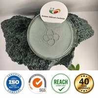 Poudre de carbure de silicium vert moyen 99%GC FEPA F180 F220 F240 pour le rodage de lentilles optiques sans rayures et la finition des surfaces en alliage dur