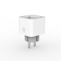 Prise intelligente Wi-Fi France 16A, prise EU, application Tuya, contrôle à distance, minuterie, protection contre les surcharges, prise intelligente avec mesure, maison intelligente