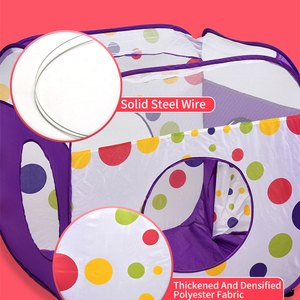 Imite — <span class=keywords><strong>maison</strong></span> de Camping 3 en 1, <span class=keywords><strong>maison</strong></span> de sport Portable pour enfants, jouets avec <span class=keywords><strong>Tunnel</strong></span>, tente - Product Image 3