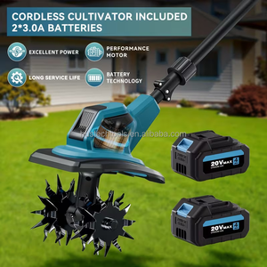 21V Lithium Battery Brushless Motor <b>Micro</b> Tiller High-power Electric Soil Loosening <b>Machine</b> Industrial Grade - Product Image 5