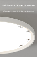 Lustre moderne pour éclairage intérieur, lampe LED ronde colorée 12W 16W avec détecteur de mouvement, luminaire suspendu pour salon, chambre à coucher