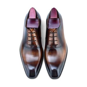 Nouvelles Bottes Oxford en Cuir Véritable Imperméables 2026 pour Hommes, à Lacets, Lavables, Fabriquées à la Main par Goodyear, Style Rétro Amekaki - Product Image 3