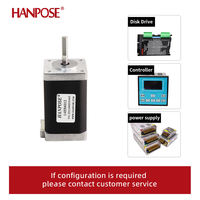 Hanpose 12V 14HS6012 motor paso a paso dos fases 1.2A 0.4N. M 1,8 grados alto par nema14 motor paso a paso para fresadora CNC