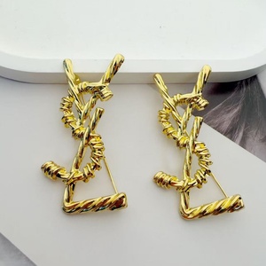 Broches de Diseño de Lujo para Mujer, Metal sin Níquel, Uso en las Cuatro Estaciones - Product Image 4