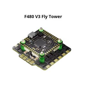 Contrôleur de vol F405 V3 4-en-1 ESC Stack STM32F405RET6 ICM42688P 3-6S Lipo 80A AM32 OSD BEC pour pièces de drone de course FPV - Product Image 3