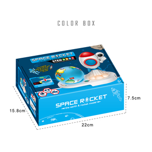 Tự làm cảm biến không dây Ánh Sáng Trái Đất và tên lửa trẻ em Đồ chơi giáo dục Trau dồi khả năng thực hành và tăng cường trí thông minh - Product Image 2