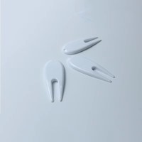 Accessoires de golf : Outil de réparation de divots en plastique durable, outil professionnel pour le golf, fourche de golf