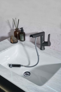 <span class=keywords><strong>Mueble</strong></span> de Baño de Pared Moderno y Lujoso Personalizado BNITM, Lavabo de Piedra, Desagüe de Cobre, Espejo Inteligente, <span class=keywords><strong>Mueble</strong></span> con Gabinete - Product Image 5