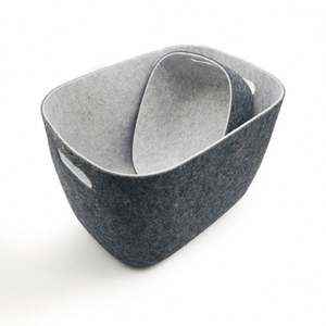 Multi Color Grey Potato Onion Multifunction Felt Material 1-3L Capacity Modern Design <b>Food</b> <b>Storage</b> Bin Holders and <b>Containers</b> - Product Image 2