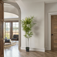 Arbre en bambou artificiel et plantes bonsaïs en plastique de 150 cm pour la maison et le jardin, idéal pour la décoration de mariages et supermarchés lors d'événements