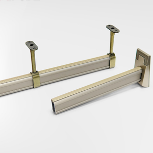 Barra de aleación de aluminio <span class=keywords><strong>para</strong></span> <span class=keywords><strong>ropa</strong></span>, armario, barra transversal interior, barra <span class=keywords><strong>para</strong></span> <span class=keywords><strong>colgar</strong></span> <span class=keywords><strong>ropa</strong></span> <span class=keywords><strong>para</strong></span> uso en el baño - Product Image 3