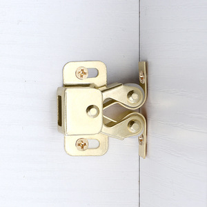 Loquet à ressort JINNATE, loquet à bille en fer, loquet traditionnel pour porte de placard et de cabinet, pour armoire et verrou de placard - Product Image 2