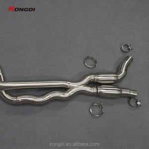 Système d'échappement intermédiaire résonné pour BMW S55 F82 F83 M4 F80 M3, échappement intermédiaire S55 à longueurs égales (2014-2019) - Product Image 5