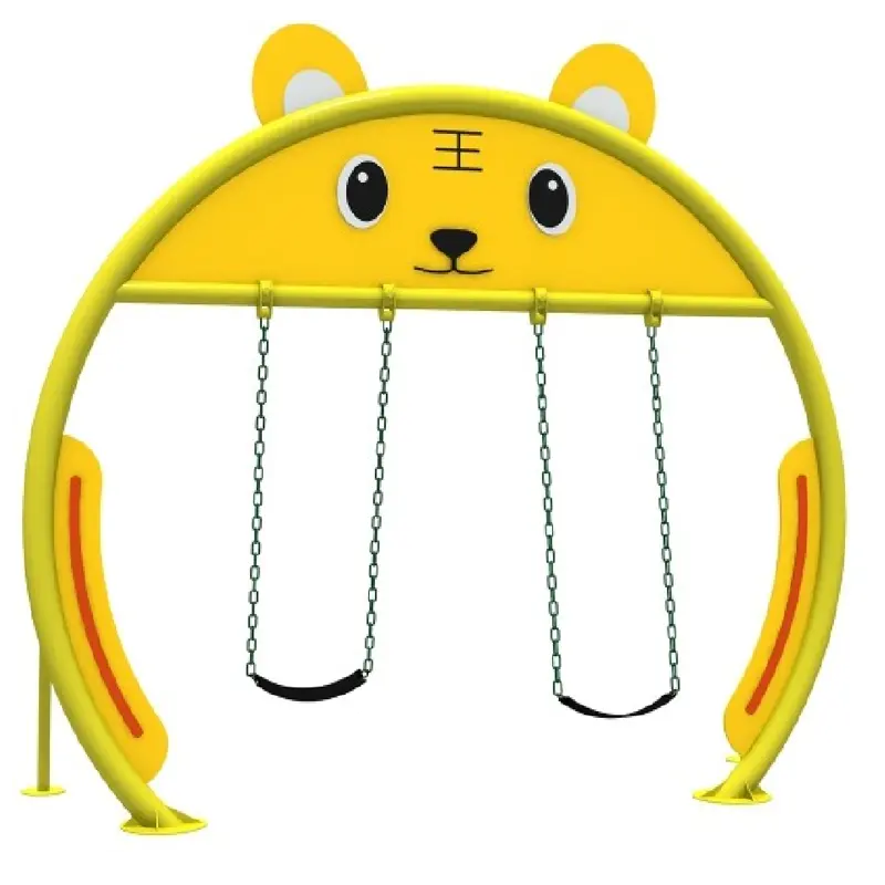 Hot Sale Factory Price Playground Swing Toddler Outdoor Plastic Swing Set for Children Park Swing