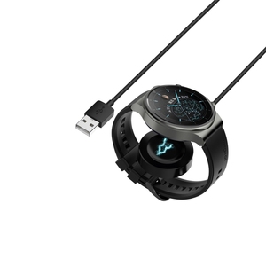 Câble de charge magnétique pour montre intelligente <span class=keywords><strong>Huawei</strong></span> Watch <span class=keywords><strong>GT</strong></span> <span class=keywords><strong>3</strong></span> <span class=keywords><strong>Pro</strong></span>, longueur: 1m, version intégrée (noir) - Product Image 6