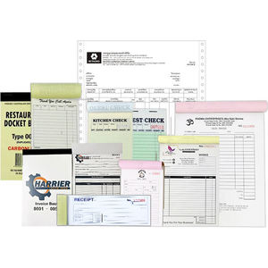 Vente en gros usine, personnalisation sur mesure : 50 sets <span class=keywords><strong>de</strong></span> carnets <span class=keywords><strong>de</strong></span> factures et <span class=keywords><strong>de</strong></span> reçus commerciaux en 2 exemplaires (sans carbone) - Product Image 6