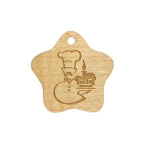 Porte-clés personnalisé 125KHz Porte-clés en plastique RFID 13.56Mhz NFC étiquette en <span class=keywords><strong>bois</strong></span> Porte-clés RFID 125Khz Porte-clés puce TK4100 avec puces RFID - Product Image 3