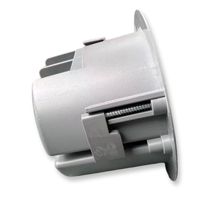 Caja <span class=keywords><strong>de</strong></span> conexiones <span class=keywords><strong>el</strong></span>éctrica circular no metálica <span class=keywords><strong>de</strong></span> PVC gris <span class=keywords><strong>de</strong></span> 1 entrada, homologada ETL, para montaje en techo, para trabajos antiguos, con fijación por clavos, 18 pulgadas cúbicas - Product Image 3