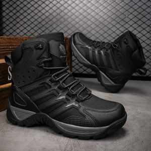 <span class=keywords><strong>Botas</strong></span> <span class=keywords><strong>de</strong></span> Combate <span class=keywords><strong>para</strong></span> <span class=keywords><strong>Hombre</strong></span> 2025, Listas <span class=keywords><strong>para</strong></span> Exportación, <span class=keywords><strong>de</strong></span> Cuero Sintético, Estilo Moderno <span class=keywords><strong>para</strong></span> Entrenamiento <span class=keywords><strong>de</strong></span> Campo, Senderismo, Suministro Transfronterizo, Tallas Grandes - Product Image 1