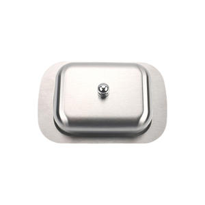 กล่องใส่เนยสแตนเลสทรงสี่เหลี่ยมผืนผ้า ยี่ห้อหยางเจียง ฝาปิดแม่เหล็ก เกรดสำหรับอาหาร สำหรับเก็บเนยในครัว - Product Image 5