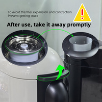 Jeu de 1 dosette de capsules de café en acier inoxydable compatibles avec le filtre à expresso VERTUOLINE nouveau modèle