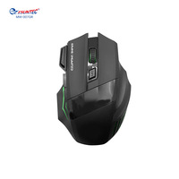 Souris de jeu ergonomique sans fil 2,4 G et Bluetooth rechargeable Type-C MW-007GR 7D avec éclairage LED optique 6D pour droitier