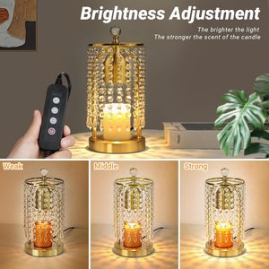 LANJO Calentador de Velas Eléctrico de Metal Caramelo Hecho a Mano, Lámpara Aromática de Alta Fragancia para el Hogar y la Oficina - Product Image 5
