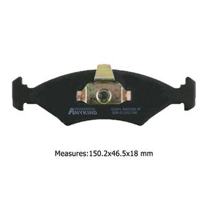 Plaquettes de frein avant D2341-8529 pour Ford Courier FV3 JV3/Fiesta CX DX/Puma/Sierra Sapphire - Product Image 3