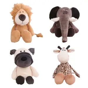 CE/ASTM OEM 2024 venta al por mayor nueva serie de animales del bosque muñeca juguetes de peluche niños Ragdoll decoración muñeca