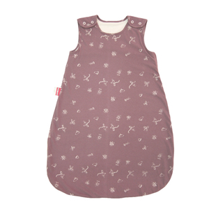 Gigoteuse pour bébé en coton biologique GOTS personnalisée, sans manches, à rayures, avec fermeture éclair, portable, pour dormir - Product Image 5