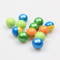 OEM 0.68 Cal Paintball d'entraînement personnalisable, couleur de coque et de remplissage, munitions de paintball écologiques, balles de paintball