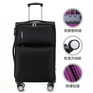 Adminers Rolling <b>Suitcase</b> 20 24 26 Inch With Combination Lock Durable Carry On Luggage For Business Travel - Product Image 1