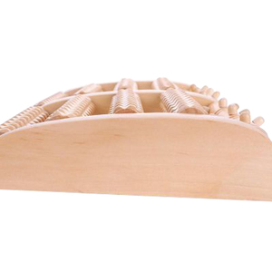 Rullo per Massaggio Piedi di Alta Qualità con Cinque File, per Uso Domestico Quotidiano, Rullo in Legno per Massaggio Piedi in Vendita - Product Image 3