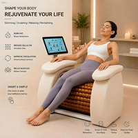 Machine de massage lymphatique pour le ventre et les bras, avec rouleau de massage en bois