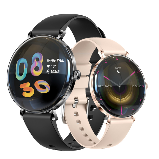 Lady Fashion Smart Watch V85 1.43 Inch AMOLED Screen BT Call Heart Rate Blood Oxygen Women's Health Management Sport Smartwatch