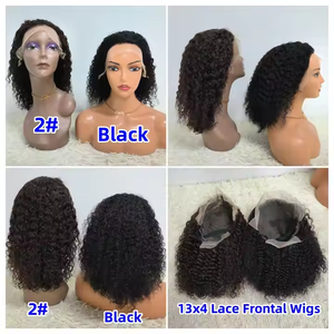 Promoción 35-53$ Pelucas de Cabello Humano Ondulado de 16 Pulgadas, Pelucas Rizadas Birmanas y Brasileñas de 18 Pulgadas, 13x4 para Cabello Virgen - Product Image 5