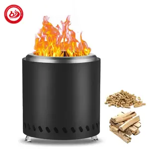 Outdoor And Indoor Mini Multifunctional Campfire Firewood Stoves Camping Smokeless Fire Pit