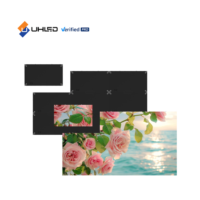 UHLED Indoor Led Display P1.25 P0.7 P0.9mm 3840/7680Hz COB LED Display Screen Micro Led Video Wall Panel for Conference Room