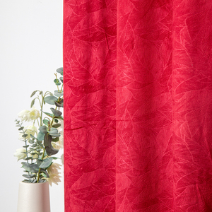 <span class=keywords><strong>Tende</strong></span> di Lusso in Velluto Rosso Dairui, Pannelli Oscuranti Moderni Super Morbidi e Isolanti con Occhielli, Personalizzabili per <span class=keywords><strong>Soggiorno</strong></span> - Product Image 4