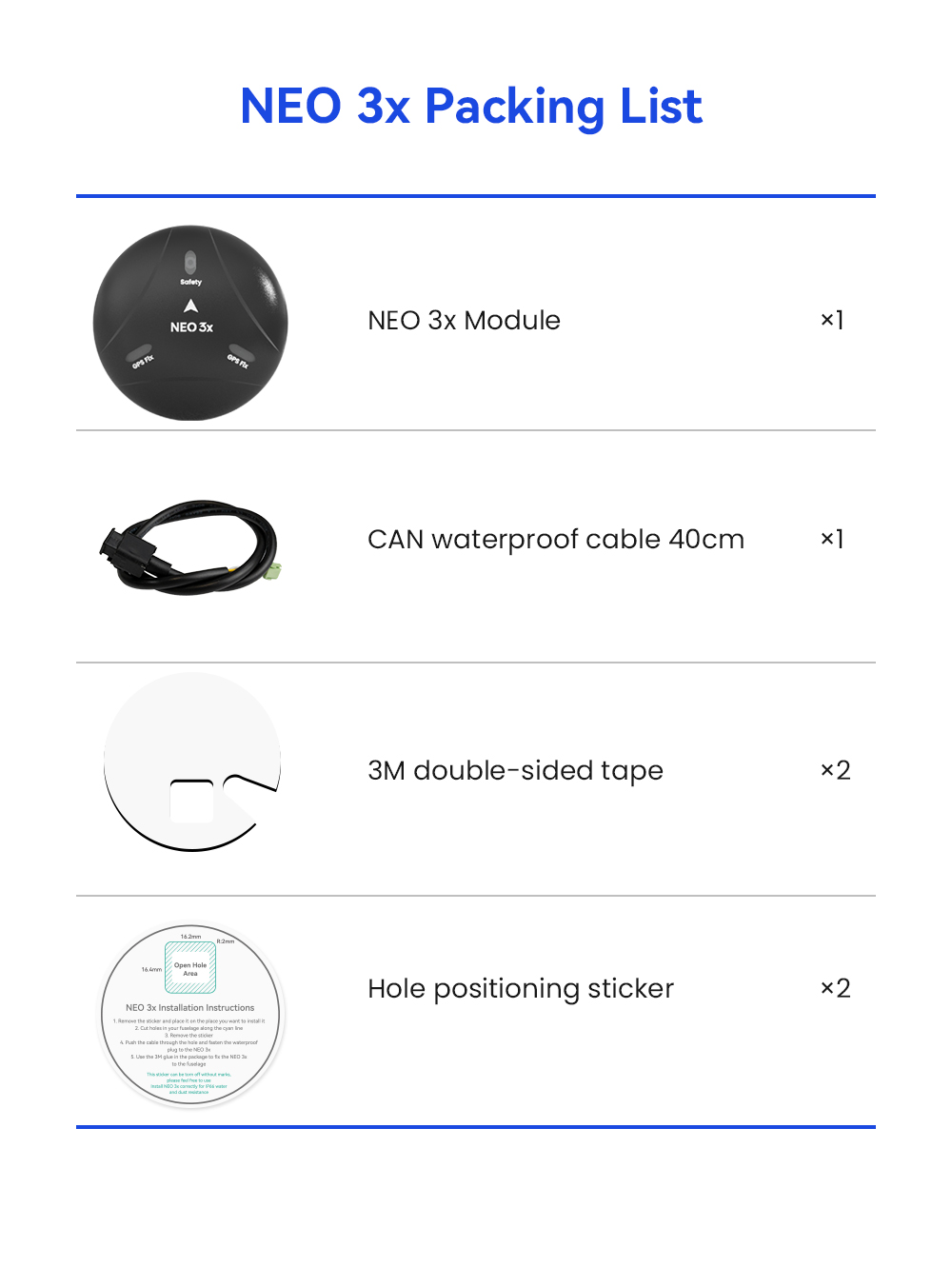 CUVA NEO 3X