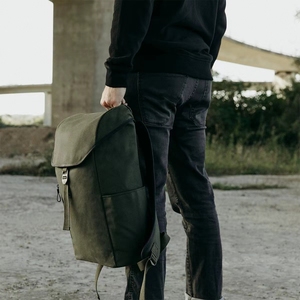 Mochilas Personalizadas <span class=keywords><strong>con</strong></span> Parte Superior Enrollable para Hombre, <span class=keywords><strong>Mochila</strong></span> Enrollable Personalizada Unisex para Adultos, Impermeable y Expandible - Product Image 4