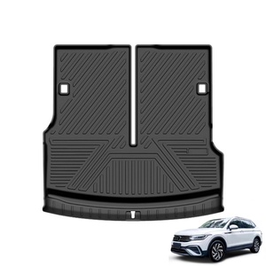 Juego Completo de Alfombrillas de TPE para Auto de 7 Asientos para Volkswagen TIGUAN L 2021, Alfombrillas de TPE, Accesorios Interiores - Product Image 3