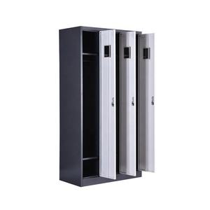 Casier en acier le plus populaire pour auberge de jeunesse avec serrure, mobilier de chambre à 6 compartiments pour hôtel partagé, en métal - Product Image 2