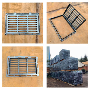 Grilles de gouttière en <span class=keywords><strong>fonte</strong></span> de haute qualité, conformes aux normes EN 124, 450x750 <span class=keywords><strong>D400</strong></span> - Product Image 2