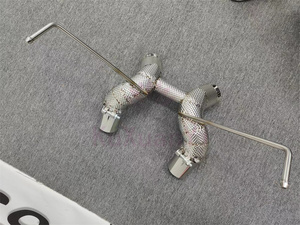 Kit de carrosserie pour McLaren 540C 570S 570GT modification 600LT point d'échappement en alliage de titane pour rendre le <span class=keywords><strong>bruit</strong></span> et la flamme plus intenses - Product Image 4
