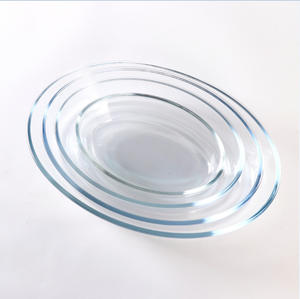 <span class=keywords><strong>Plat</strong></span> de cuisson rond en verre de grande taille pour la cuisine domestique de sécurité Vente en gros - Product Image 6