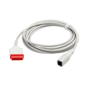 สายแปลงสำหรับเซ็นเซอร์วัดความดัน GE 11 เข็ม IBP เป็น Abbott Uta B Braun Mindray - Product Image 1